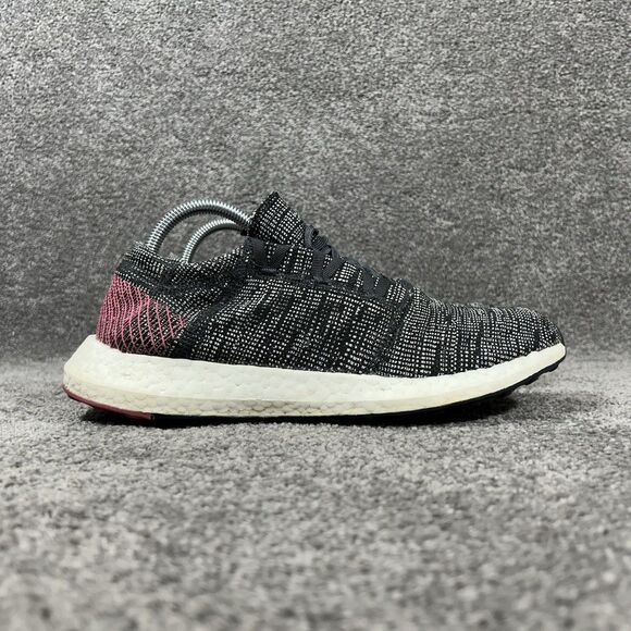 Adidas Pureboost Go B75667 Women's Size 9.5 Black Athletic Running Shoes Used - Picture 1 of 11